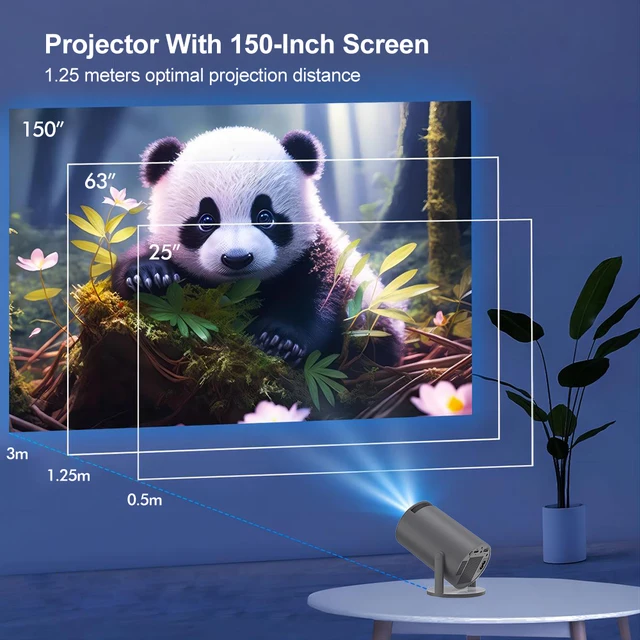 Home Projecteur smart Android 11 H300,